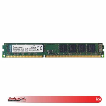 رم دسکتاپ DDR3 تک کاناله 1600 مگاهرتز CL11 کینگستون مدل KVR16N11/8 PC3-12800 ظرفیت 8 گیگابایت