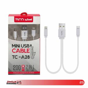 کابل شارژ و دیتا TSCOمدل TC-A28
