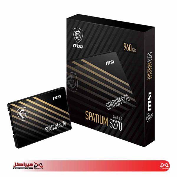 حافظه SSD اینترنال ام اس آی مدل SPATIUM S270 با ظرفیت 960 گیگابایت