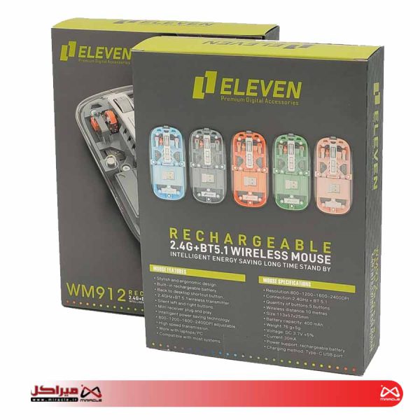 ماوس بی سیم سایلنت الون مدل WM912 - تصویر 4