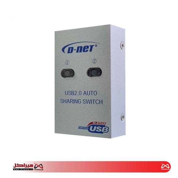 سوئیچ اتوماتیک پرینتر 2 پورت دی نت