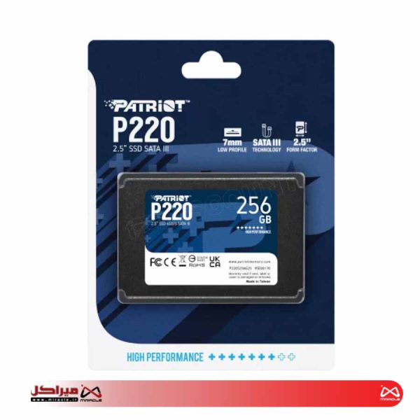 اس اس دی اینترنال پتریوت مدل P220 ظرفیت 256 گیگابایت - تصویر 2