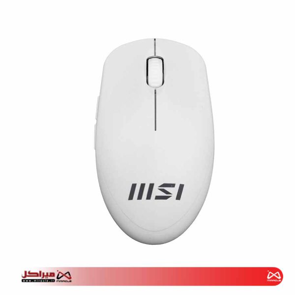 کیبورد و موس بی سیم ام اس آی سفید مدل RF1430 - تصویر 3