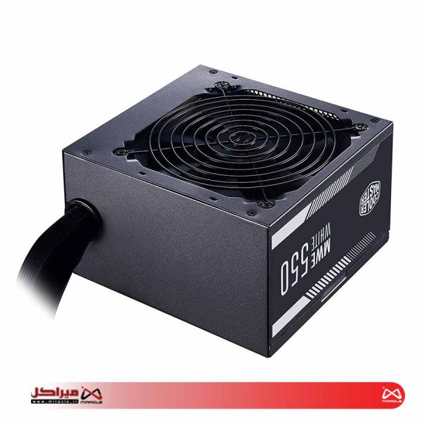 منبع تغذیه کامپیوتر کولر مستر مدل MWE white 550 - تصویر 3