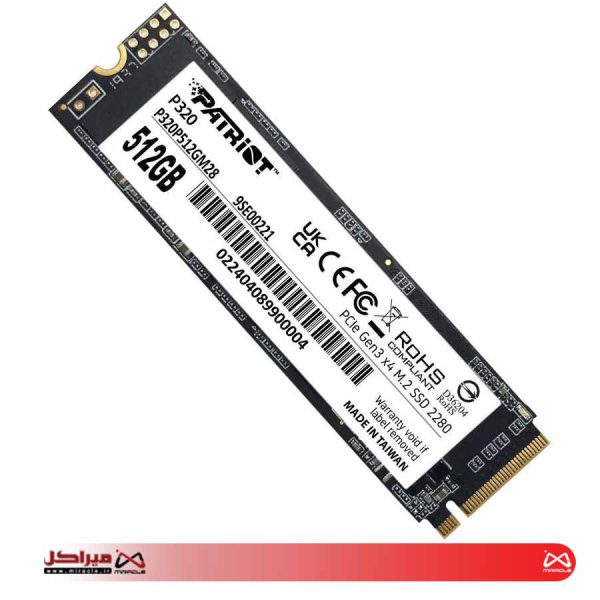 حافظه اس اس دی اینترنال پتریوت مدل P320 M.2 2280 NVMe ظرفیت 512 گیگابایت - تصویر 4