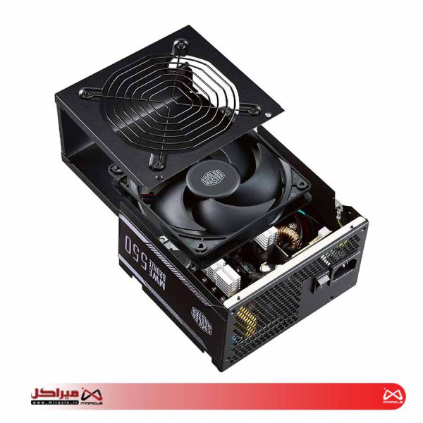 منبع تغذیه کامپیوتر کولر مستر مدل MWE white 550 - تصویر 4