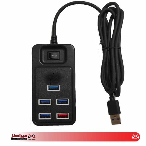 هاب 5 پورت USB3.0 برند KINGDOM مدل HK-022