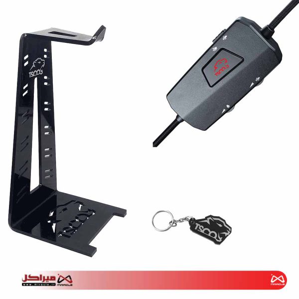 هدفون سیم دار گیمینگ تسکو مدل GH 5156 - تصویر 2