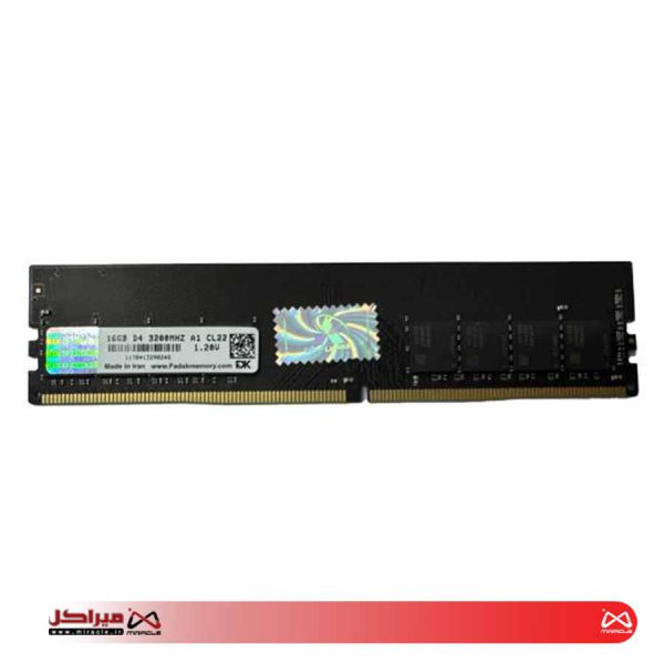 رم دسکتاپ DDR4 تک کاناله 3200 مگاهرتز CL22 فدک مدل A1 ظرفیت 16 گیگابایت - تصویر 2