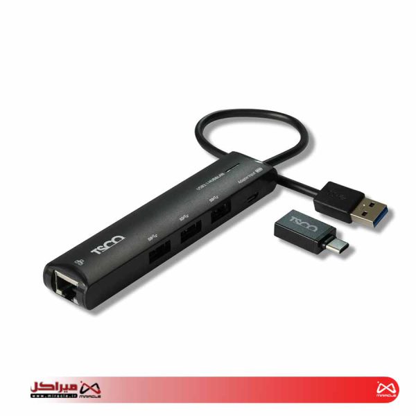 هاب USB 3.0 تسکو 4 پورت مدل THU 1165