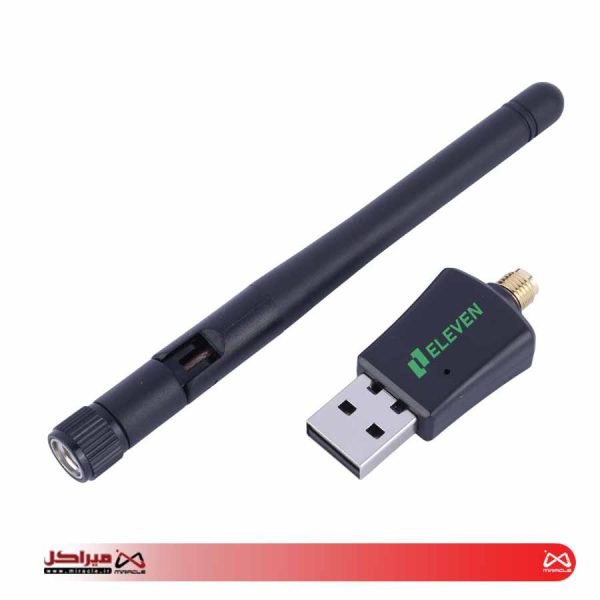 کارت شبکه بی سیم آنتن دار Eleven D18 300Mbps - تصویر 3