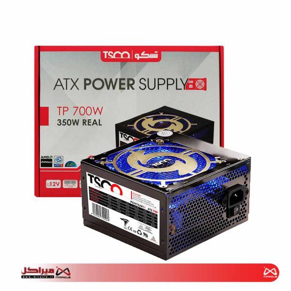 منبع تغذیه کامپیوتر تسکو مدل TP 700W - تصویر 2
