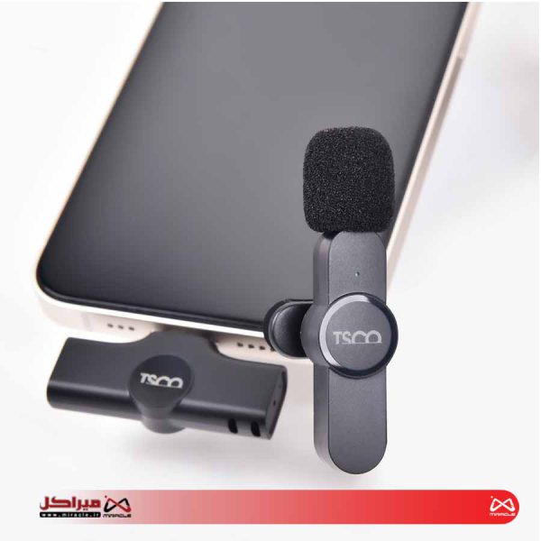 میکروفون بی‌سیم تسکو مدل TMIC 5001W Lightning port - تصویر 4