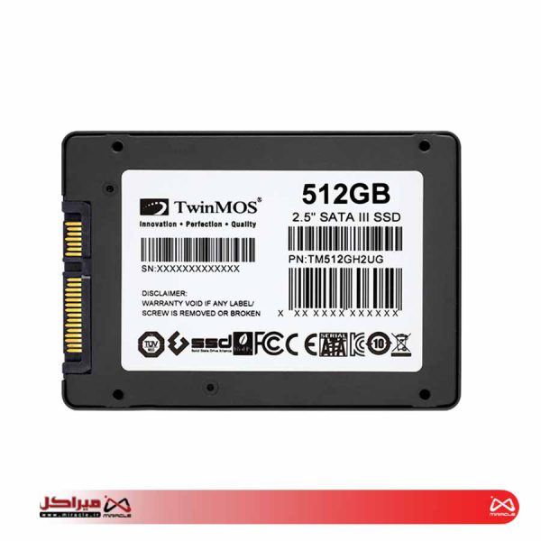 حافظه SSD اینترنال توین موس 2.5 اینچی SATA مدل Hyper H2 Ultra ظرفیت 512 گیگابایت - تصویر 2