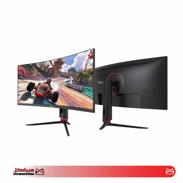 مانیتور گیمینگ خمیده جی پلاس مدل GGM-L349QN سايز 34 اينچ - تصویر 4