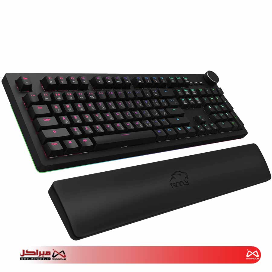 کیبورد مخصوص بازی تسکو مدل GK 8128 - تصویر 3