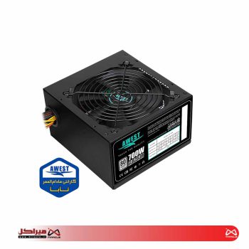 منبع تغذیه کامپیوتر اوست مدل GT-AV700-BW 80 Plus  توان 700 وات
