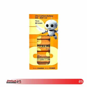 باتری نیم قلمی دتکس پلاس مدل R03P ZINC