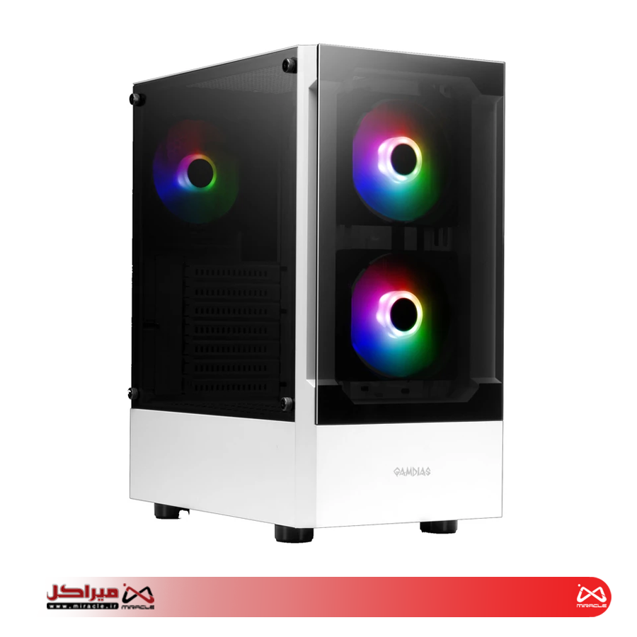 کیس کامپیوتر گیم دیاس TALOS E3 ELITE سفید