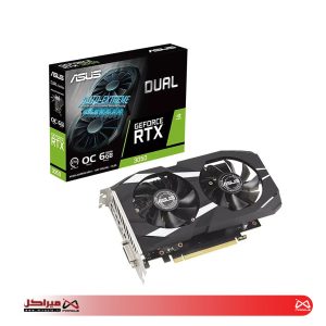 کارت گرافیک ایسوس مدل Dual RTX 3050 OC حافظه 6 گیگابایت