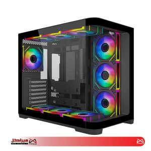 کیس کامپیوتر اوست GT AQ18 MB RGB Mid Tower مشکی