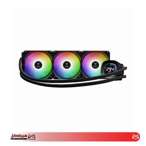 خنک کننده مایع پردازنده گیم دیاس مدل GAMDIAS AURA GL360 DIGITAL