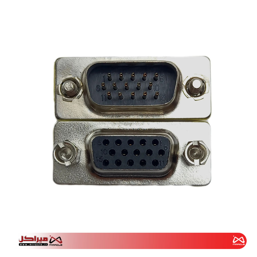 برل VGA 15 پین یک سر نری یک سر مادگی - Image 2