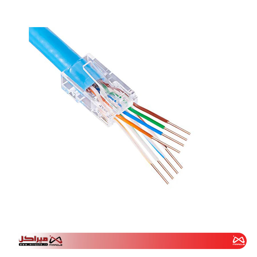 سوکت شبکه OPENED UTP Cat6 - Image 2