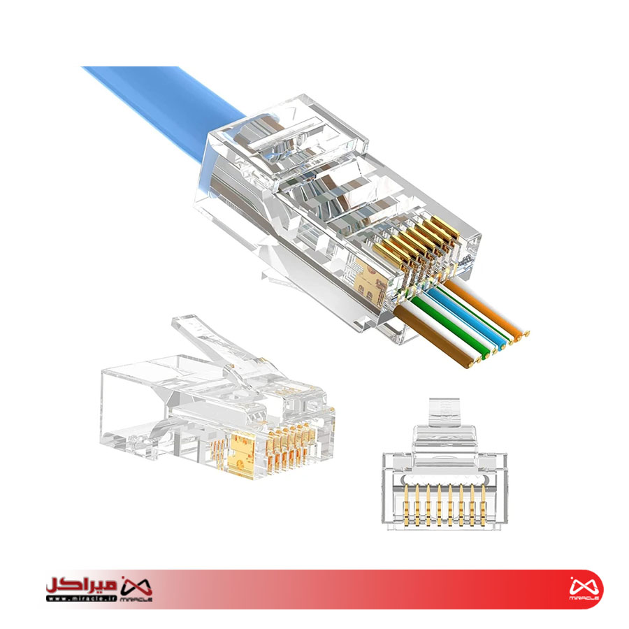 سوکت شبکه OPENED UTP Cat6