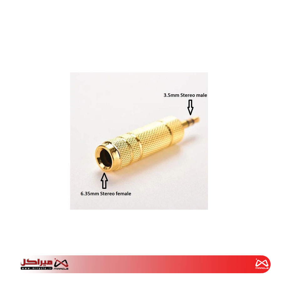 تبدیل صدا 6.5 مادگی به 3.5 نری طلایی - Image 3