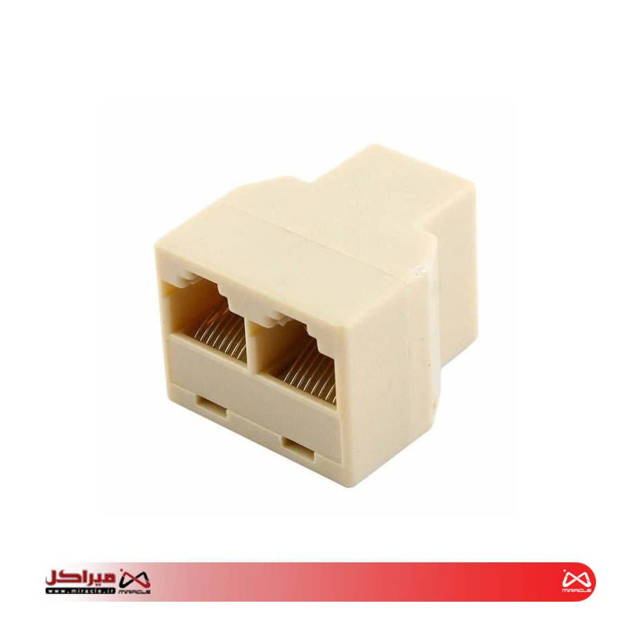 تبدیل شبکه یک به دو RJ45