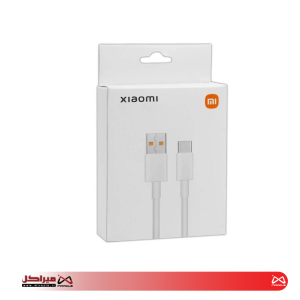 کابل شارژ شیائومی ۱ متری Type-C با قابلیت ۶ آمپر
